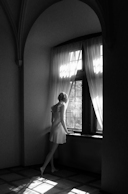 At window