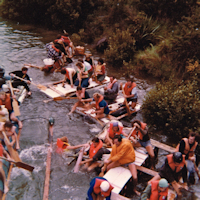 Youth Group Raft Race